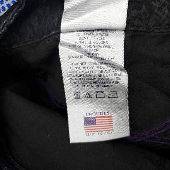 NYDJ Daughters Jeans Leggings Womens 10 Black Leopard Cheetah Print Lift Tuck - Picture 8 of 12